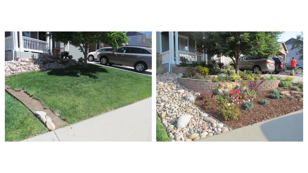 Front Yard Artificial Grass and Rock Landscaping The Perfect Combination for a Beautiful Outdoor Space