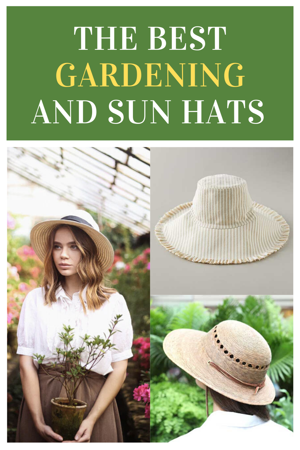 Gardening Hat for Ladies The Must-Have Accessory for the Green-Fingered Woman