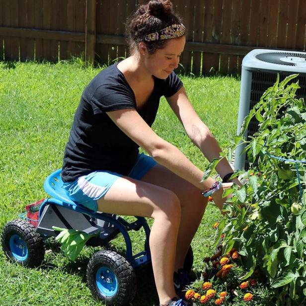 Gardening Stool with Wheels The Perfect Solution for Easy Gardening