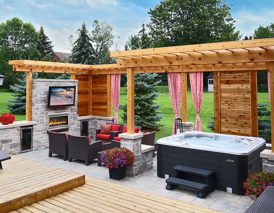 Hot Tub Landscaping on a Budget Create Your Own Oasis