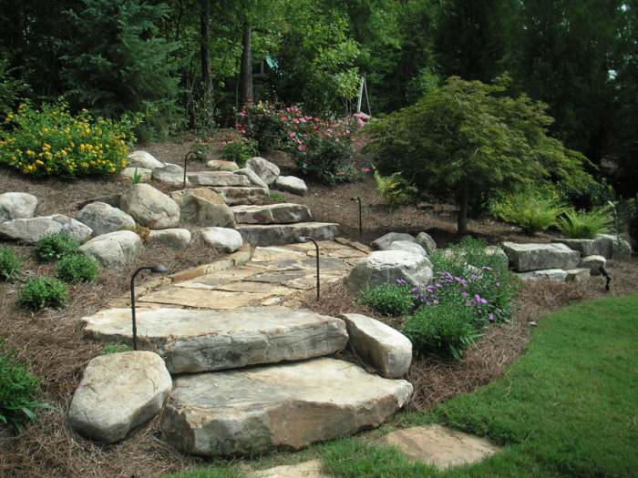 Large Stones for Landscaping Transforming Your Outdoor Space